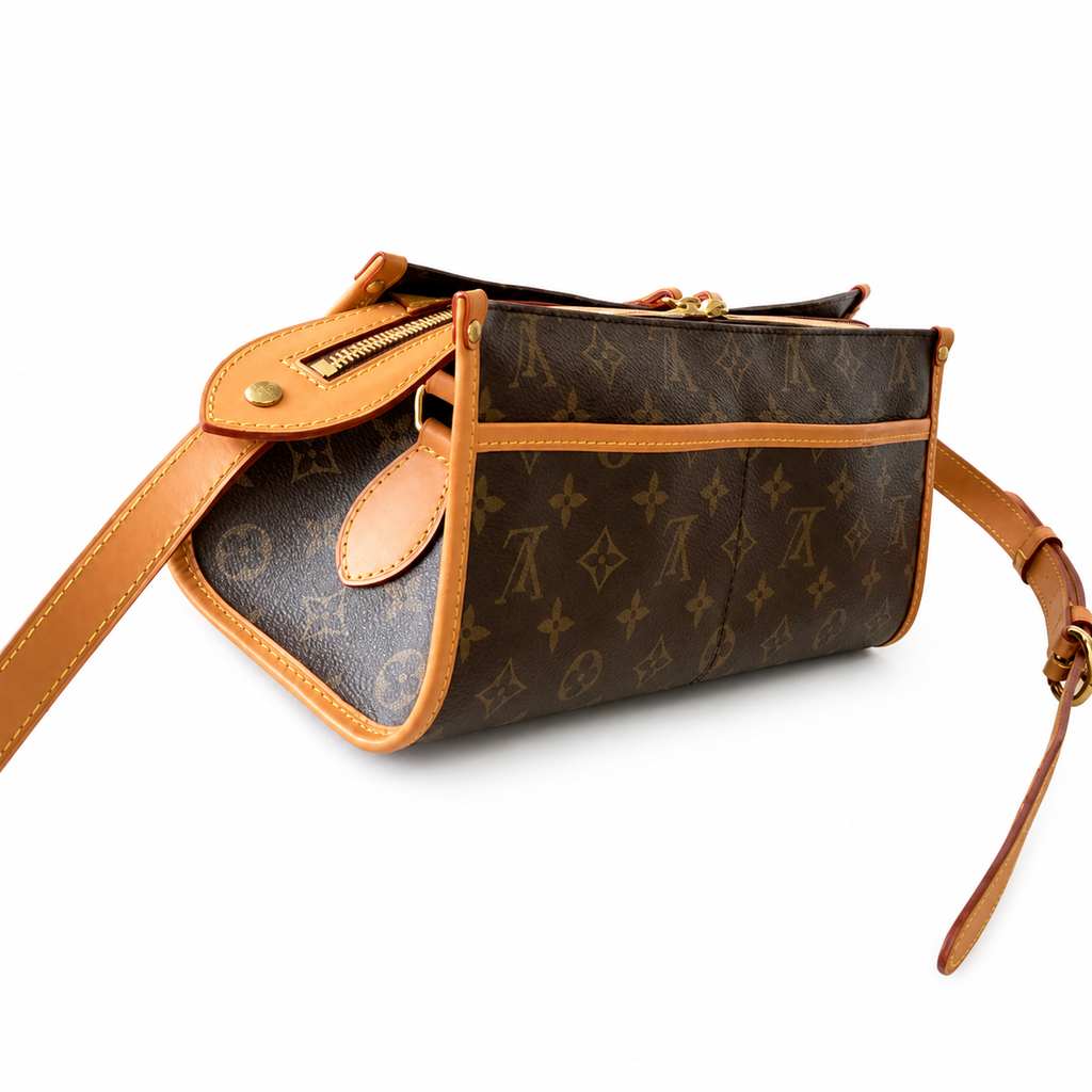Louis Vuitton Popincourt Long — Monogram Canvas with Vachetta Leather Trim