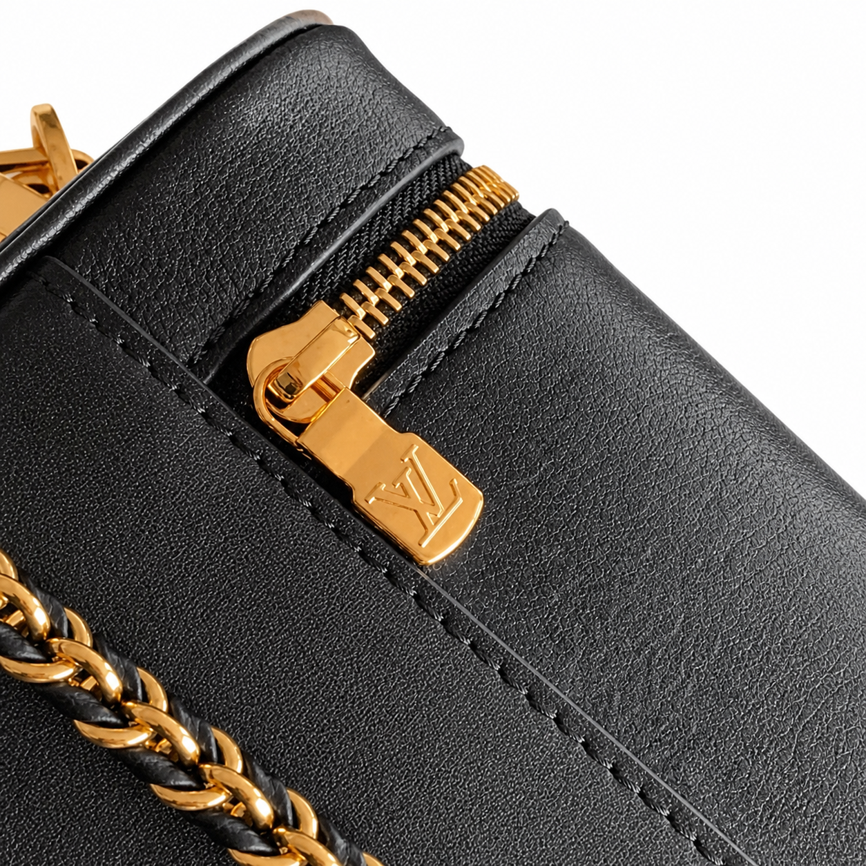 Louis Vuitton Vanity PM — Monogram Empreinte Leather in Black
