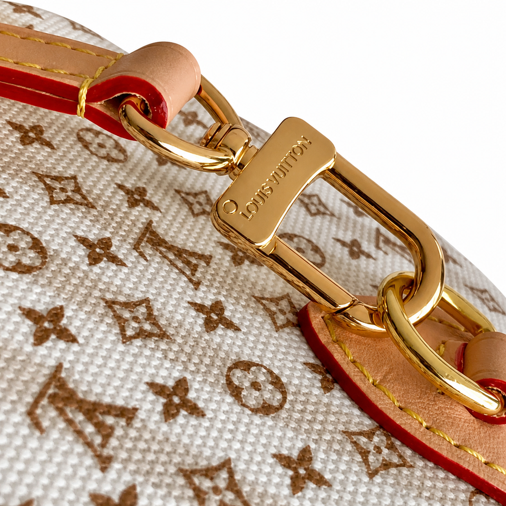 Louis Vuitton Speedy Bandoulière 20 — Monogram Idylle in Blanc with Vachetta Trim