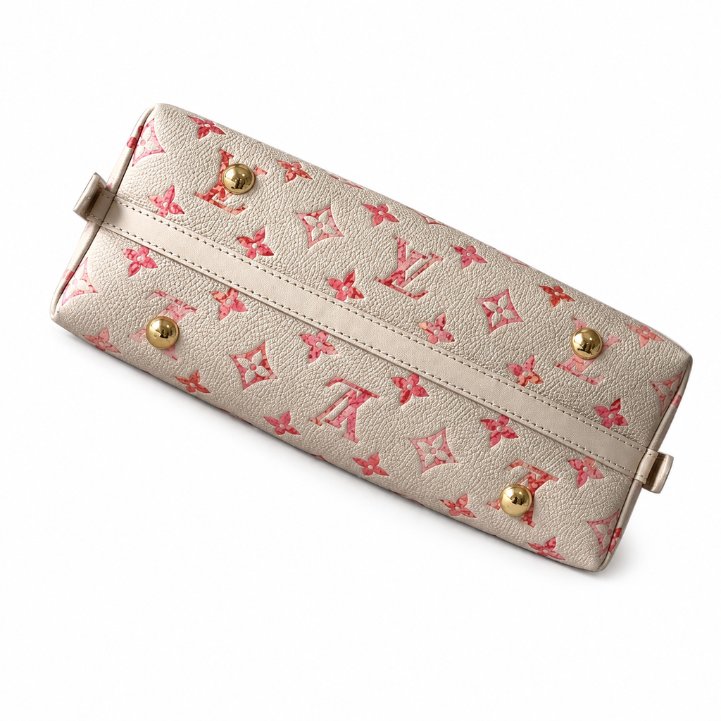 Louis Vuitton Monogram Structured Shoulder Bag in Heritage Canvas