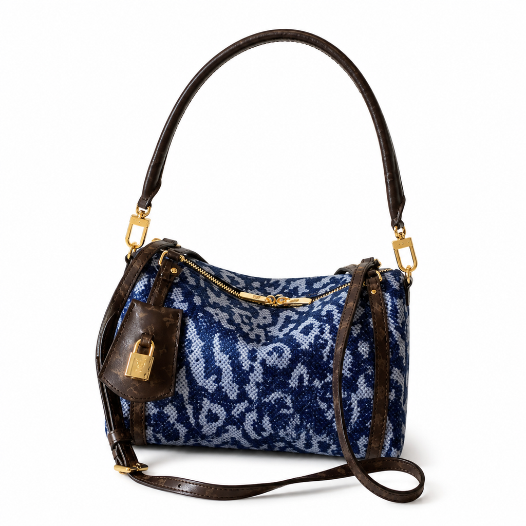 Louis Vuitton Speedy Bandoulière 20 — Monogram Tapestry Denim
