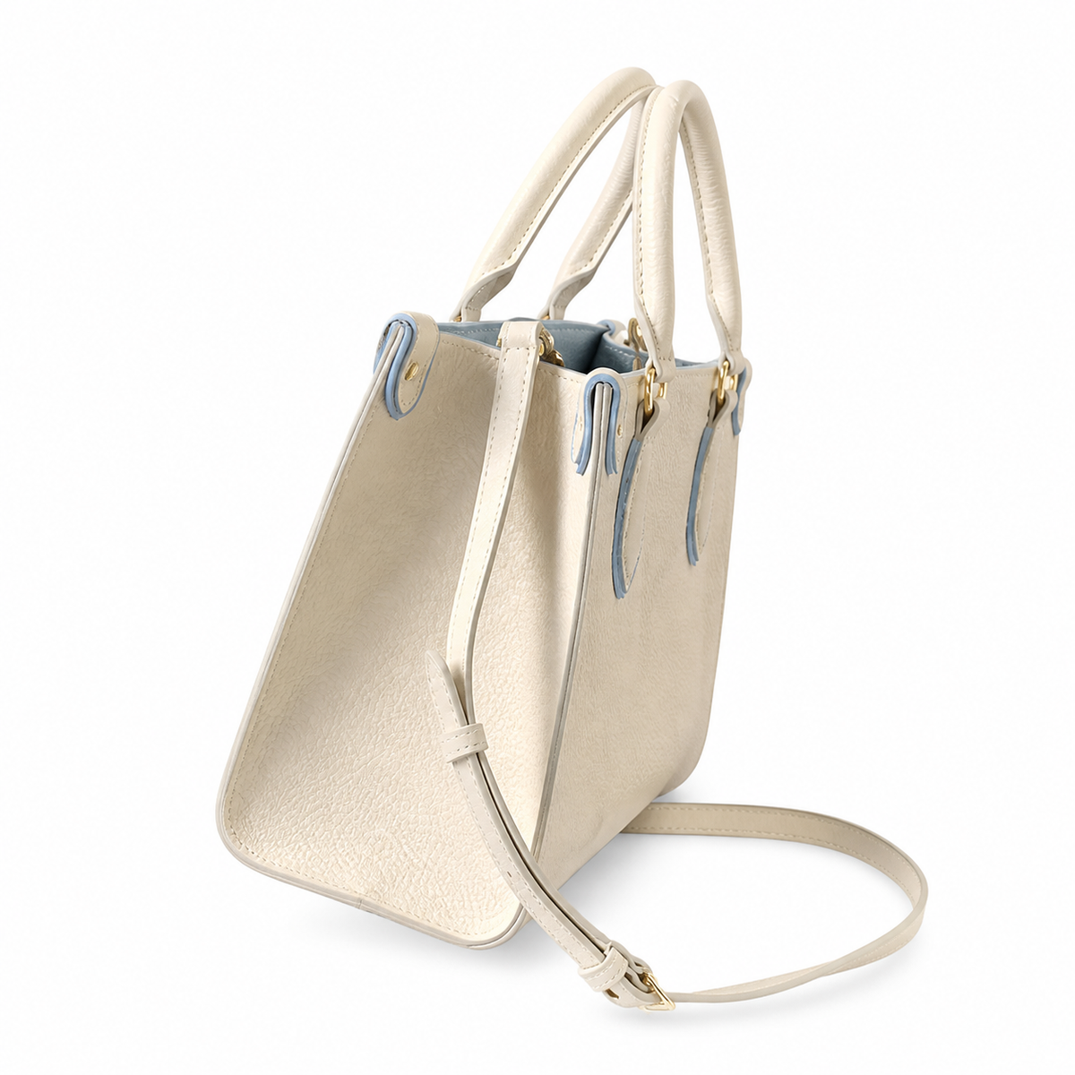 Louis Vuitton Onthego PM — Giant Monogram Empreinte in Crème & Baby Blue