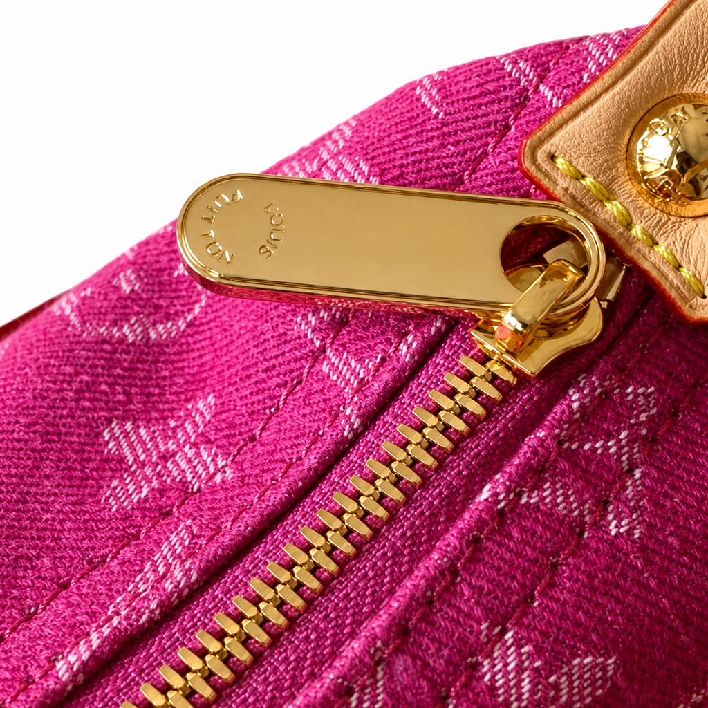 Louis Vuitton Monogram Zip Baguette Shoulder Bag
