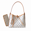 Louis Vuitton Neverfull MM — Monogram Watercolor Canvas, Vachetta Trim & Matching Interior